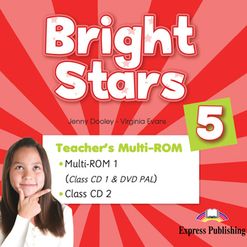 Bright Stars 5 - Teacher's Multi - ROM (Class CDs, DVD PAL)