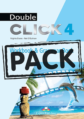 Double Click 4 - Workbook & Grammar Book Student's Book (with DigiBooks App)