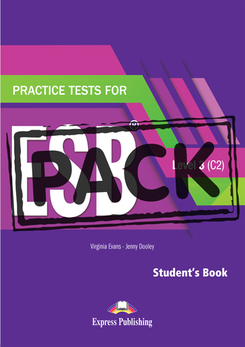 Practice Test for ESB Level 3 (C2) - Student's Book (with Digibooks App)