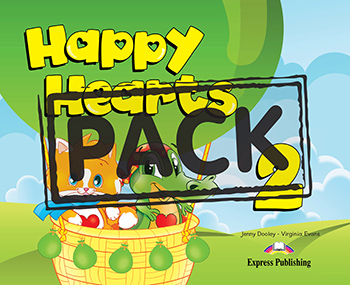Happy Hearts 2 - Pupil's Book (+ Stickers, Press Outs, Extra Optional Units & multi-ROM NTSC)