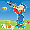 Woody fun mobile background image