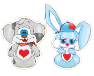 Happy Hearts pressout image