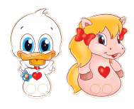 Happy Hearts pressout image