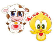 Happy Hearts pressout image