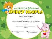Image for the Happy Hearts certificate pdf