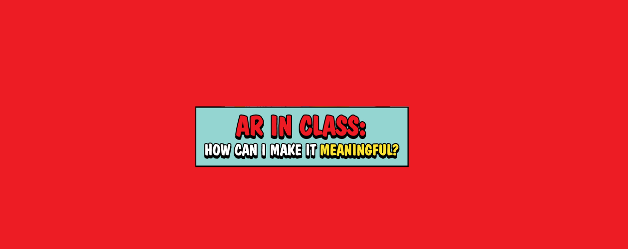 Interactive Learning: Hashtag English meets Augmented Reality!