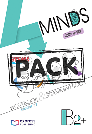 4Minds B2+ Workbook & Grammar Book Student's (with DigiBook App)