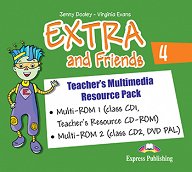 Extra and Friends 4 Primary 2nd Cycle - Teacher's Multimedia Resource Pack (PAL)