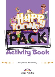 HappyToons One-Year Course Junior A+B - Activity Book (with DigiBooks App)