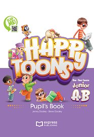 HappyToons One-Year Course Junior A+B - Jumbo Pack