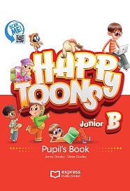 HappyToons Junior B - Pupil's Pack (with DigiBooks App)