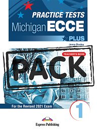 Practice Tests for the Michigan ECCE Plus 1 for the Revised 2021 Exam - Teacher's Book (with DigiBooks App)
