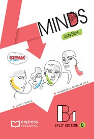 4Minds B1 Student's Book, Workbook & Grammar Book - (Split Edition B)