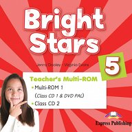 Bright Stars 5 - Teacher's Multi - ROM (Class CDs, DVD PAL)