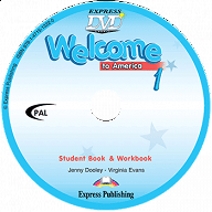 Welcome to America 1 Student Book & Workbook - DVD Video PAL