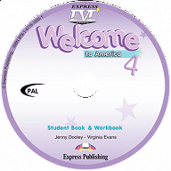 Welcome to America 4 Student Book & Workbook - DVD Video PAL