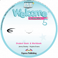 Welcome to America 5 Student Book & Workbook - DVD Video PAL