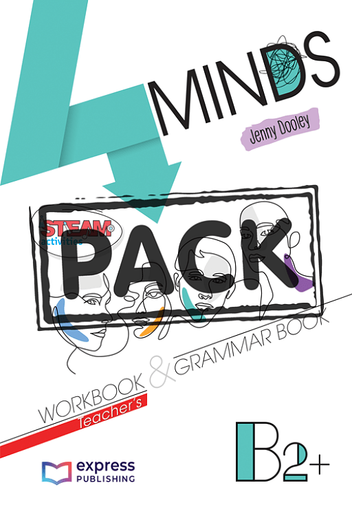 4Minds B2+ Workbook & Grammar Book Teacher's (with DigiBook App)