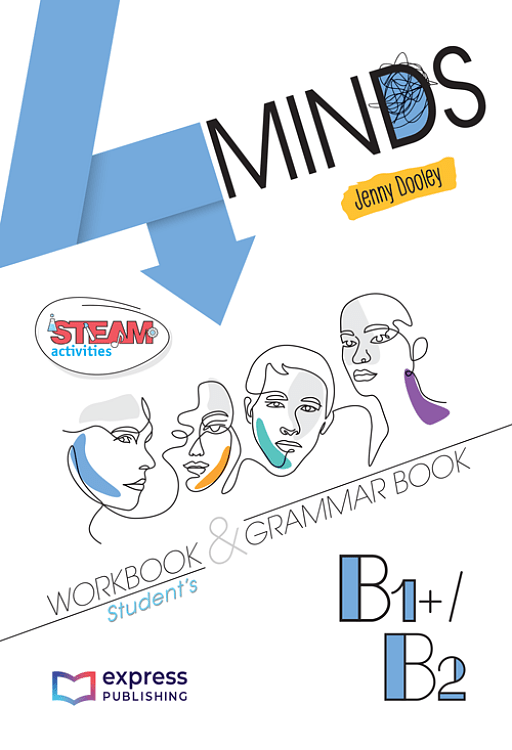 4Minds B1+/ B2 Workbook and Grammar - Student's Book (with DigiBooks App)