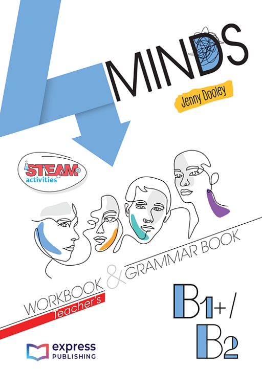 4Minds B1+/ B2 Workbook and Grammar - Teacher's Book (with DigiBooks App)