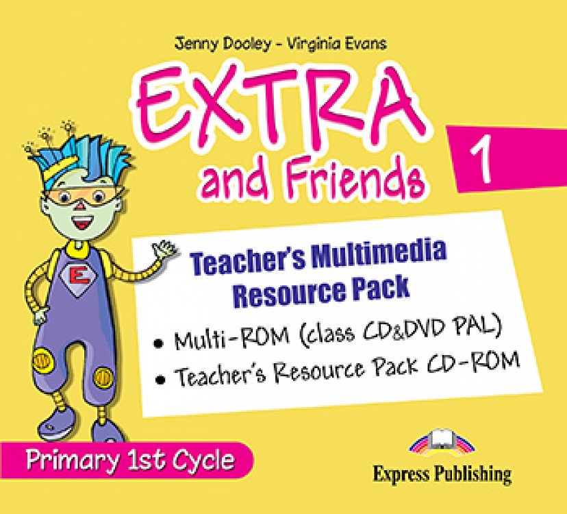 Extra and Friends 1 Primary 1st Cycle - Teacher's Multimedia Resource Pack (PAL)