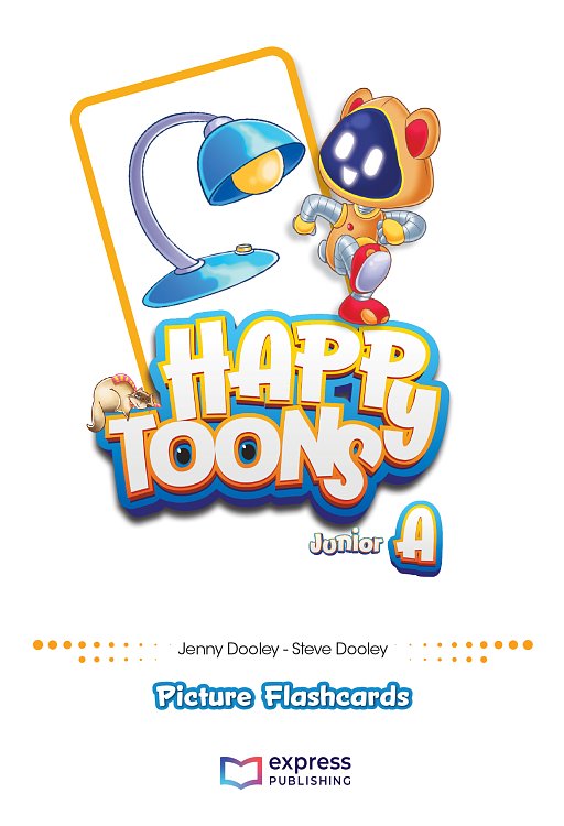 HappyToons Junior A - Picture Flashcards