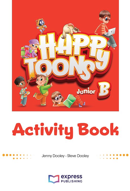 HappyToons Junior B - Activity Book (with DigiBooks App)