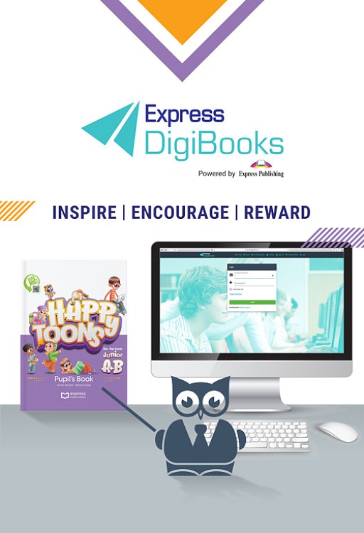 HappyToons One-Year Course Junior A+B Pupil's Book - DIGIBOOKS APPLICATION ONLY