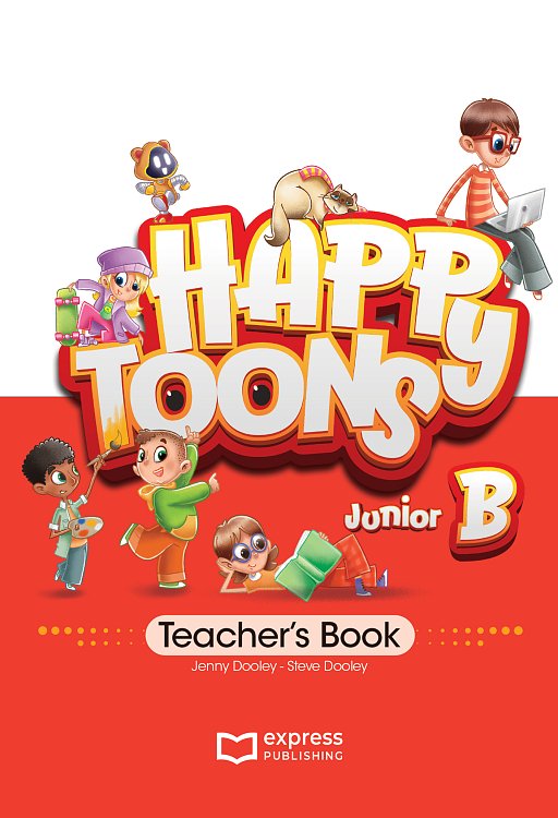 HappyToons Junior B - Teacher's Book (with DigiIWB & posters)