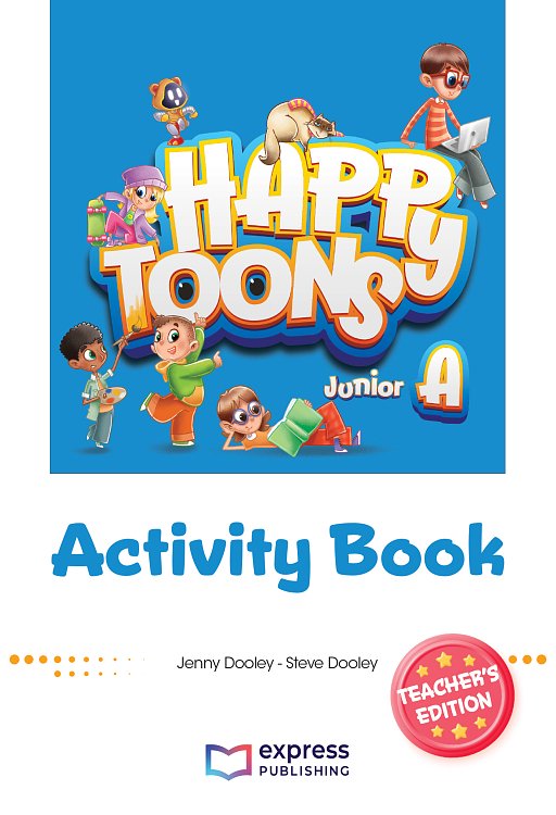 HappyToons Junior A - Activity Book Teacher's Edition (with DigiBooks App)