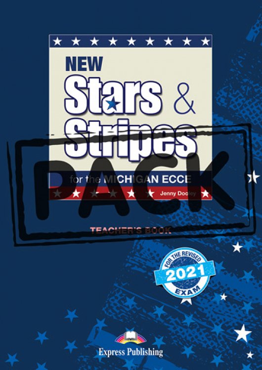 New Stars & Stripes for the Michigan ECCE for the Revised 2021 Exam - Teacher's Book (with DigiBooks App)