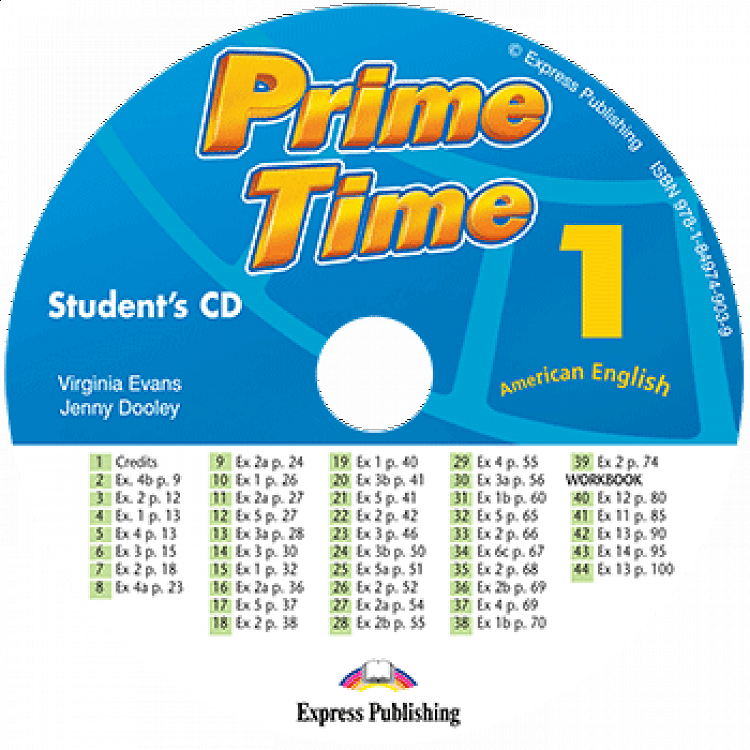 Prime Time 1 American English - Student's Audio CD