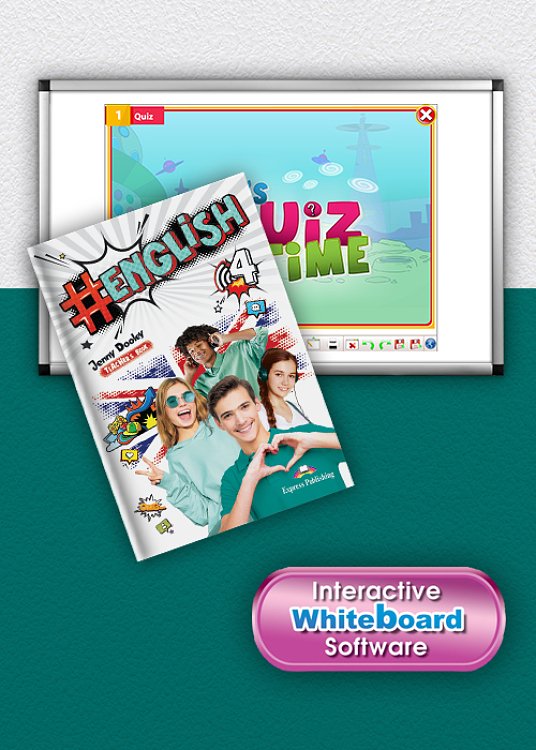 #English 4 - IWB Software - DIGITAL APPLICATION ONLY