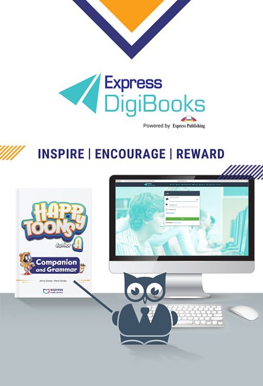 HappyToons Junior A Companion and Grammar - DIGIBOOKS APPLICATION ONLY