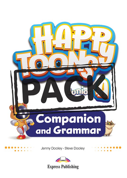HappyToons Junior A - Companion & Grammar Book (with DigiBooks App)
