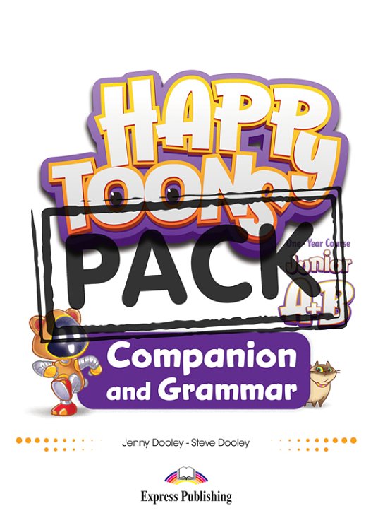 HappyToons One-Year Course Junior A+B - Companion & Grammar Book (with DigiBooks App)