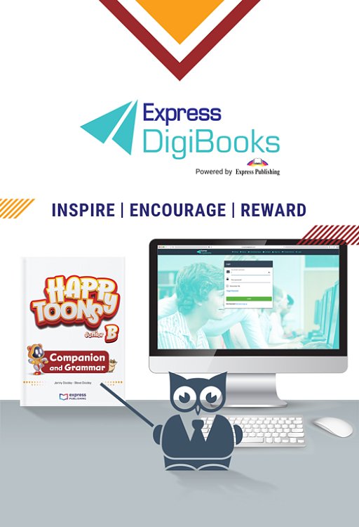 HappyToons Junior B Companion and Grammar - DIGIBOOKS APPLICATION ONLY