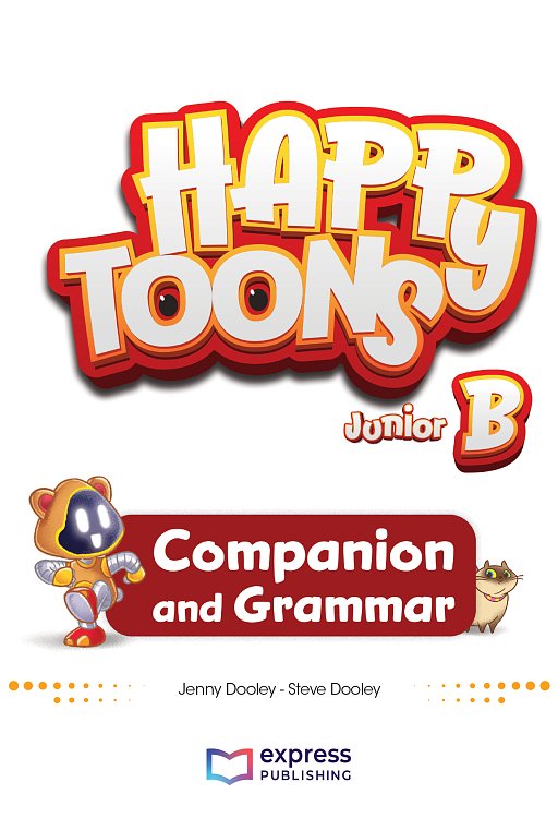 HappyToons Junior B - Companion & Grammar Book (with DigiBooks App)