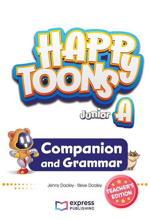 HappyToons Junior A - Companion & Grammar Teacher's Edition (with Companion & Grammar DigiBooks App)