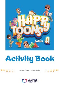 HappyToons Junior A - Activity Book (with DigiBooks App)