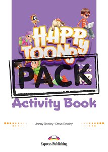 HappyToons One-Year Course Junior A+B - Activity Book (with DigiBooks App)
