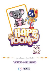 HappyToons One-Year Course Junior A+B - Picture Flashcards