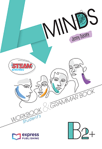 4Minds B2+ Workbook & Grammar Book Student's (with DigiBook App)