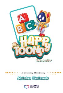 HappyToons Pre-Junior  Alphabet Flashcards