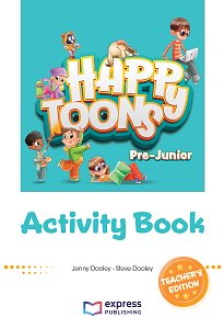 Happy Toons Pre-Junior Activity Book Teacher's Edition (with DigiBook App)
