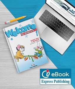 Welcome To America 1 Student's Book & Workbook - ieBook - DIGITAL APPLICATION ONLY