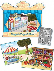 Fairyland Junior A - Puppet Show Pack (Theatre, Back Drops & Plays)