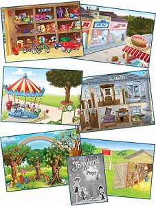 Fairyland Junior B - Puppet Show Pack (Back Drops & Plays)