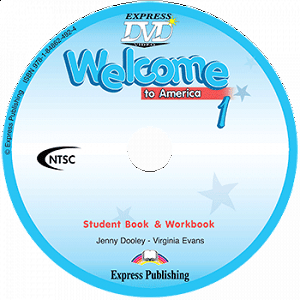 Welcome to America 1 Student Book & Workbook - DVD Video NTSC