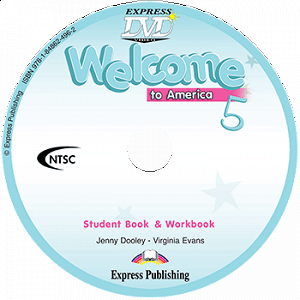 Welcome to America 5 Student Book & Workbook - DVD Video NTSC